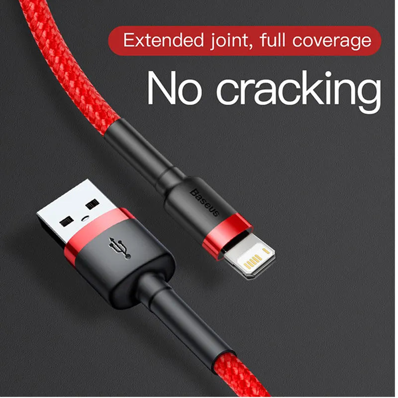 2.4A Fast Charging Data Cable for iPhone - 3