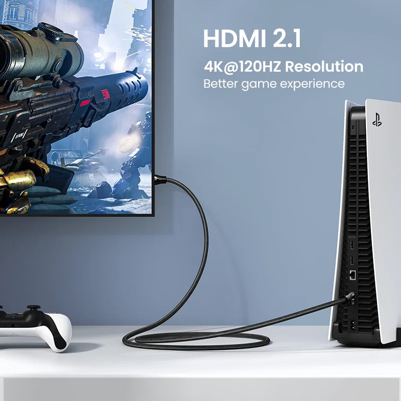 HDMI 2.1 Ultra High-Speed 8K Cable for Gaming and Home Theater