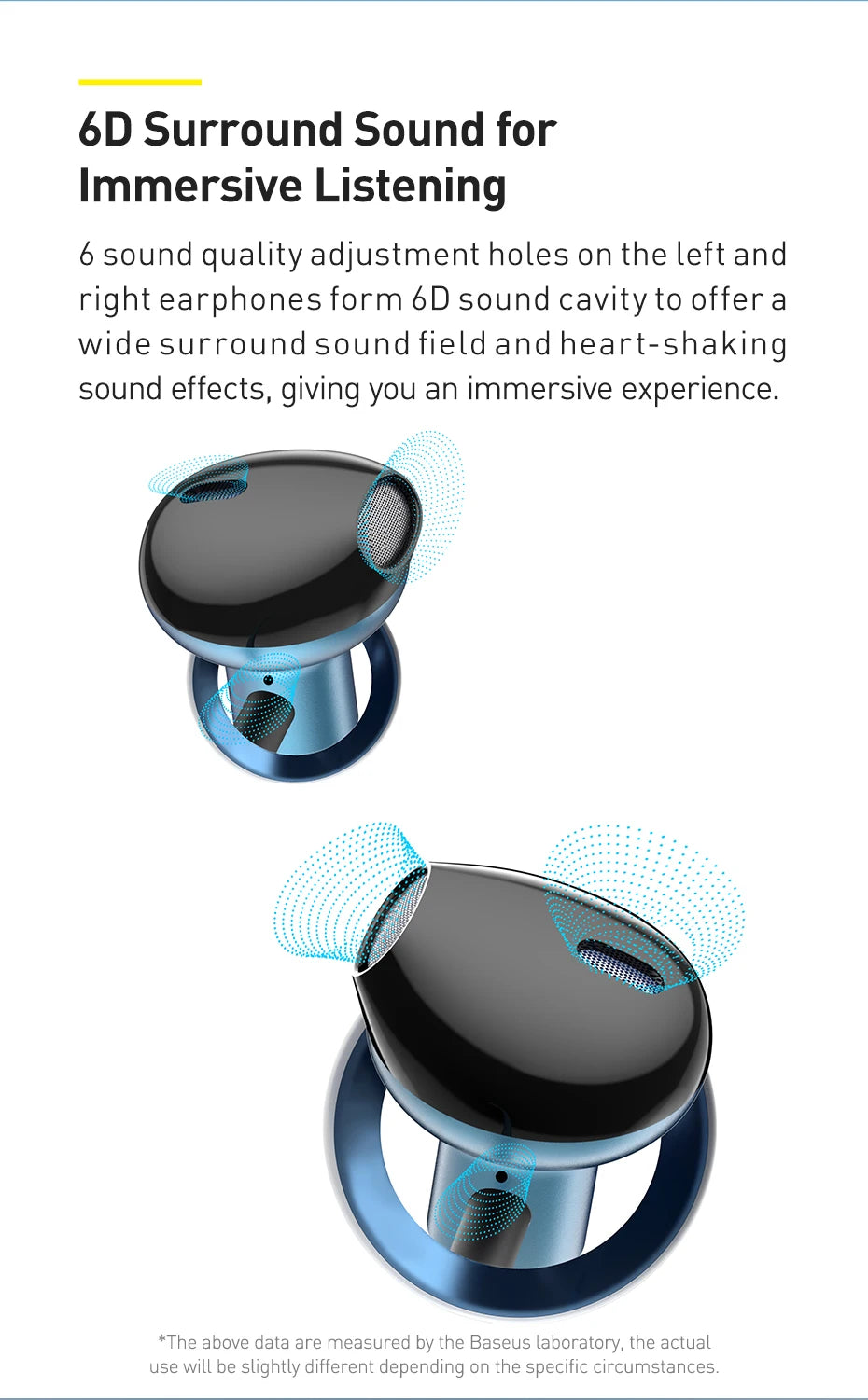 Wired In-Ear Headphones with 3.5mm Jack and Microphone - 9