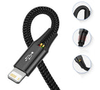 Multi-Port USB Fast Charging Cable for iPhone Android and Type-C