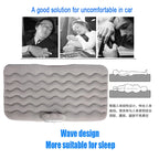 Inflatable Car Back Seat Mattress Bed with Pillows and Storage Bag