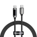 100W USB-C Fast Charging Cable with Digital Power Display