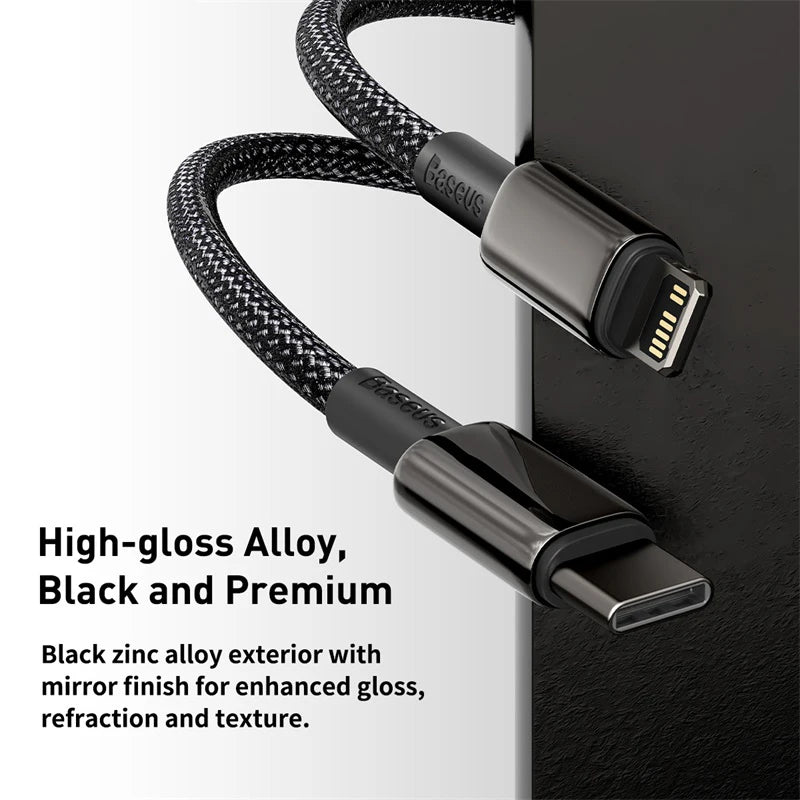20W USB-C to Lightning PD Fast Charging Data Cable - 5