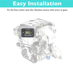 Wireless Digital Vibration Hour Meter for 2 or 4 Stroke Gas Engines