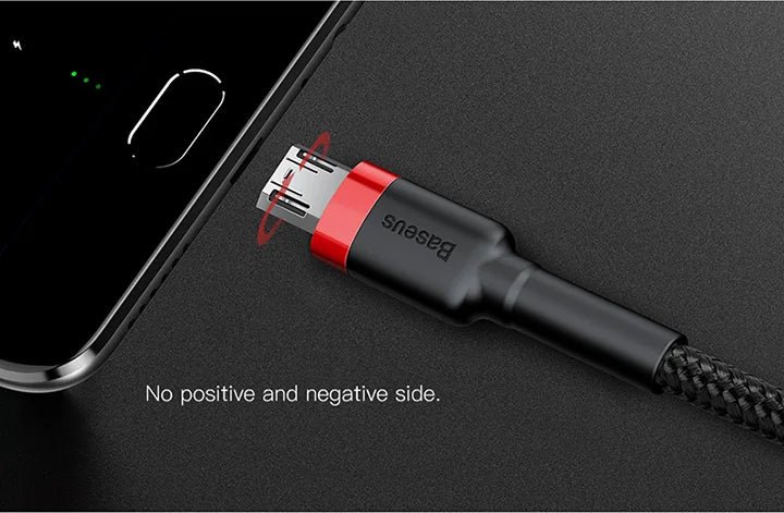 Fast Charging Braided Micro USB Cable for Android Devices