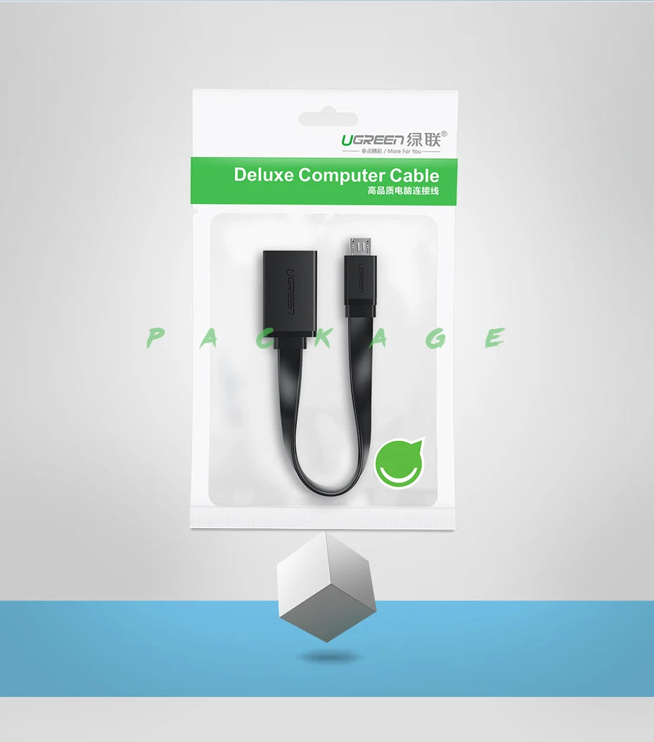 Micro USB to USB 2.0 OTG Adapter Cable - 25