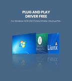 USB 3.0 to SATA Adapter for 2.5 and 3.5 Inch HDD SSD