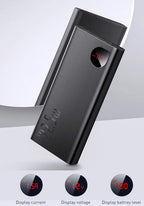 22.5W Fast Charging Portable Power Bank with LED Digital Display