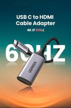 4K 60Hz USB-C to HDMI Adapter for Laptops and Smartphones