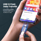 USB-C to USB 3.0 OTG Adapter for Smartphones and Laptops
