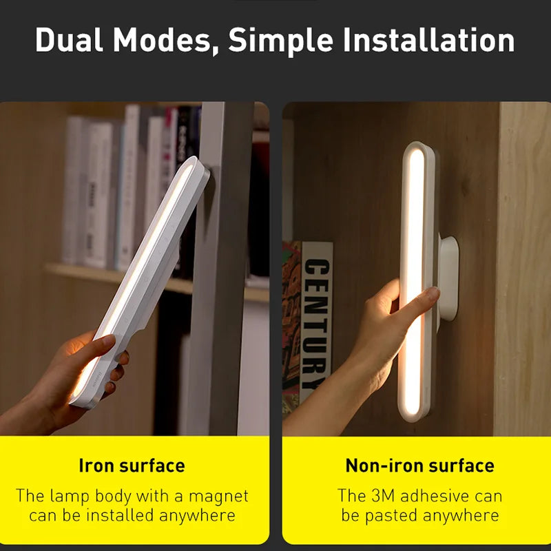 Magnetic Rechargeable LED Desk Lamp with Stepless Dimming - 3