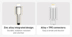 2.4A Fast Charging Braided USB Cable for iPhone