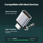 USB-C to USB 3.0 OTG Adapter for Smartphones and Laptops