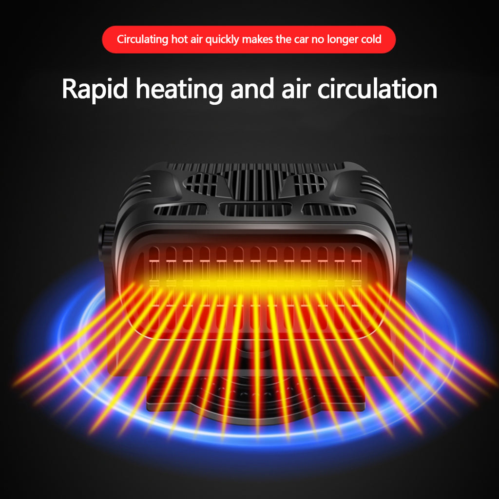 Portable 12V/24V Car Heater and Windshield Defroster
