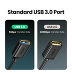USB-C to USB 3.0 OTG Adapter Cable for Smartphones and Tablets
