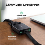 HDMI to VGA Adapter with 3.5mm Audio Jack 1080P