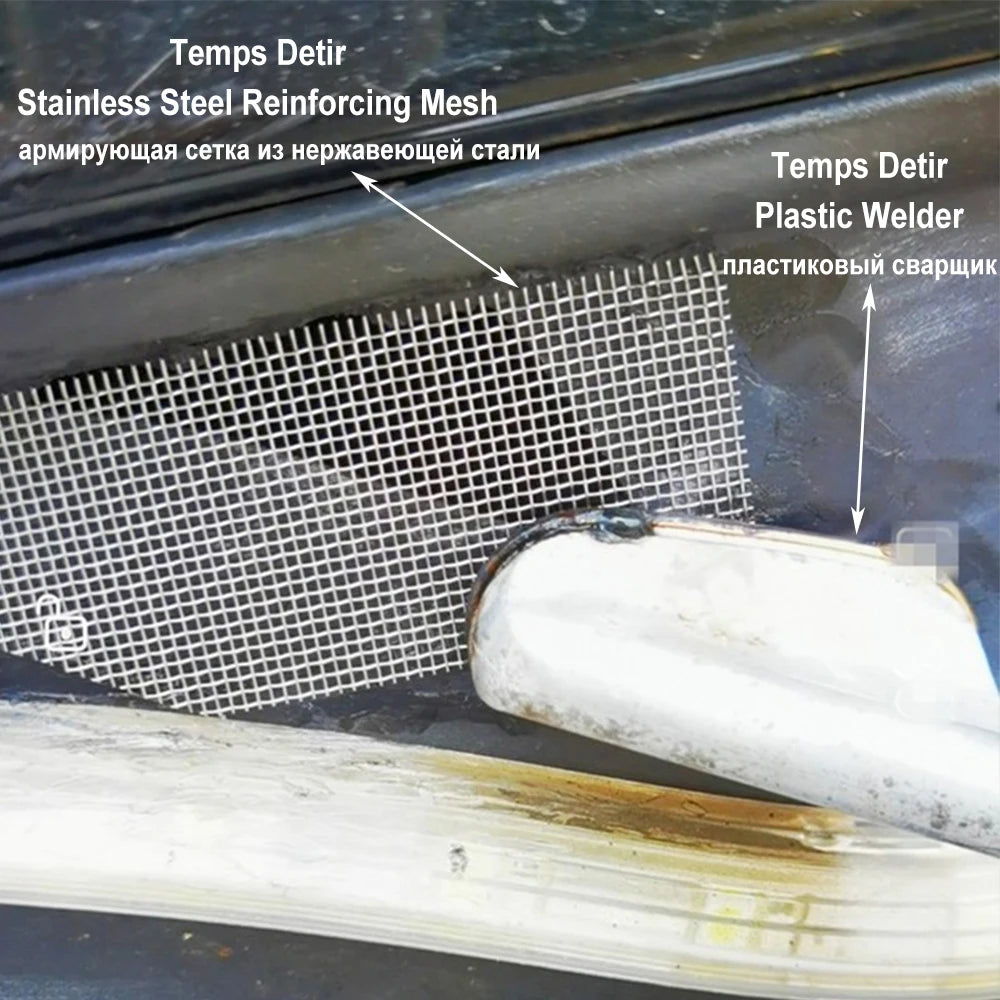 Stainless Steel Mesh for Car Bumper and Plastic Repair - 3