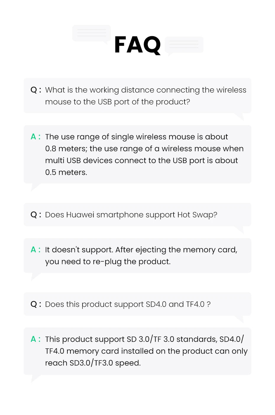 USB-C Multi-Port Card Reader for SD and Micro SD Cards