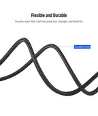 90 Degree Right-Angle USB-C Fast Charging Data Cable