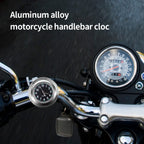 Aluminum Quartz Handlebar Clock for 22mm-25mm Motorcycle Scooter Bike