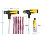 Tubeless Tire Puncture Repair Kit with Rasper and Needle Tool