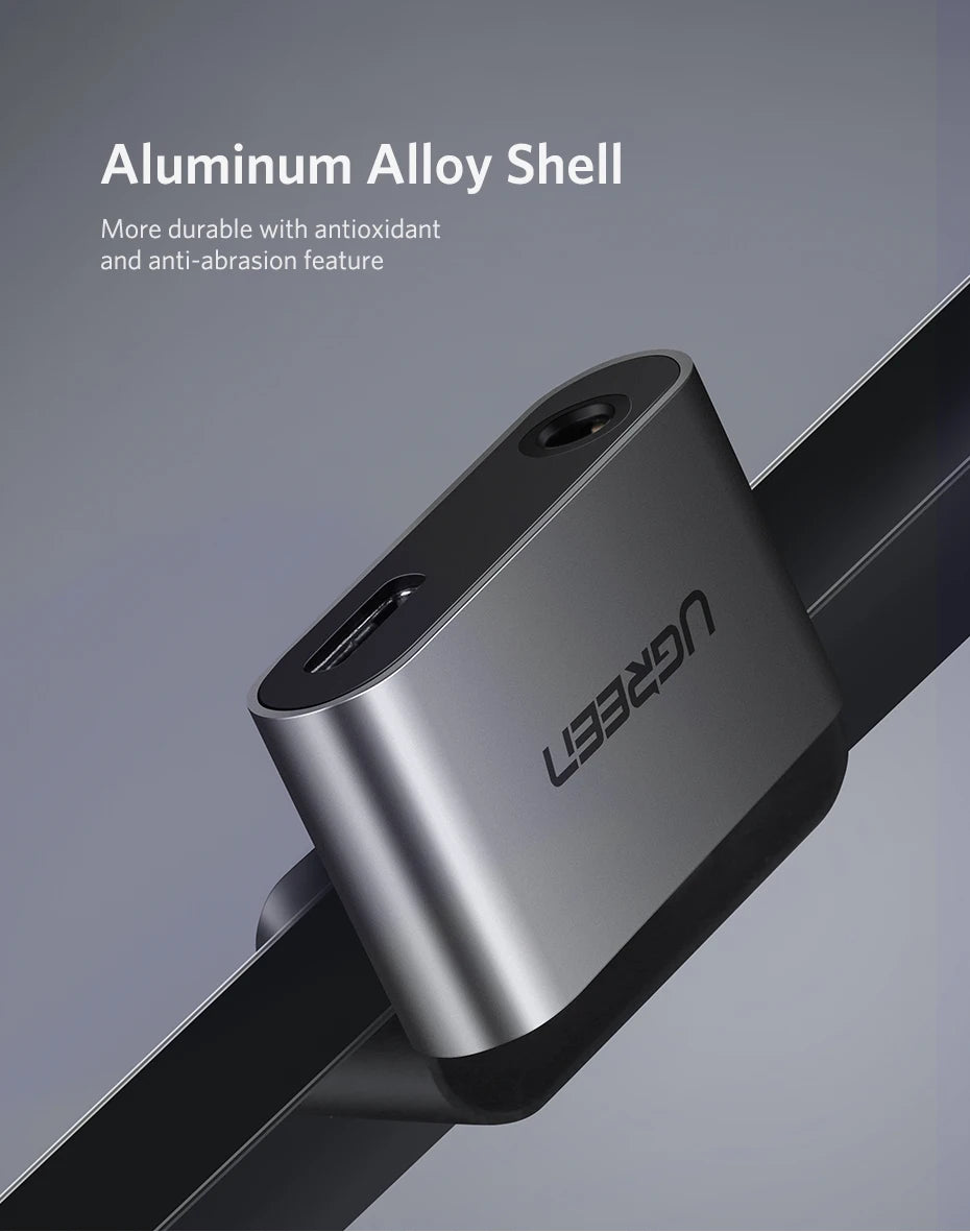 USB-C to 3.5mm Headphone and Charging Adapter