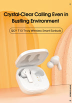 Wireless Bluetooth 5.1 Noise-Canceling Earbuds with Charging Case