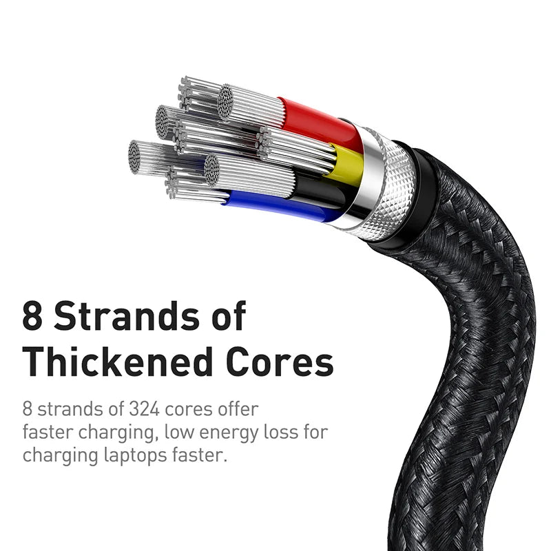 100W USB-C to USB-C Fast Charging and Data Cable