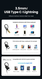 In-Ear Wired Headphones with Microphone for Mobile Devices
