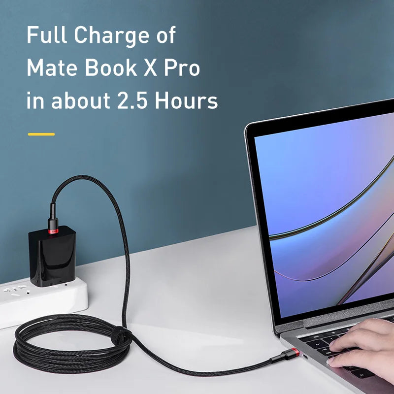 100W USB-C to USB-C Fast Charging and Data Cable
