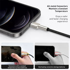 2.4A Fast Charging Braided USB Cable for iPhone