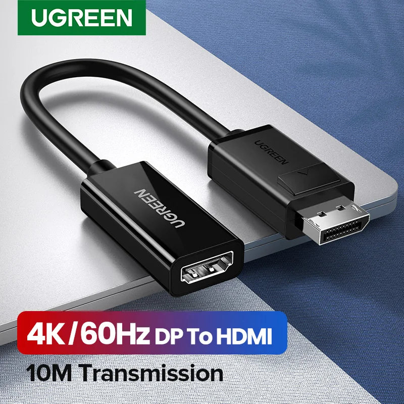 4K DisplayPort to HDMI Adapter for Laptops and Monitors