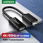 4K DisplayPort to HDMI Adapter for Laptops and Monitors