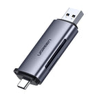 USB 3.0 SD and Micro SD Memory Card Reader Adapter