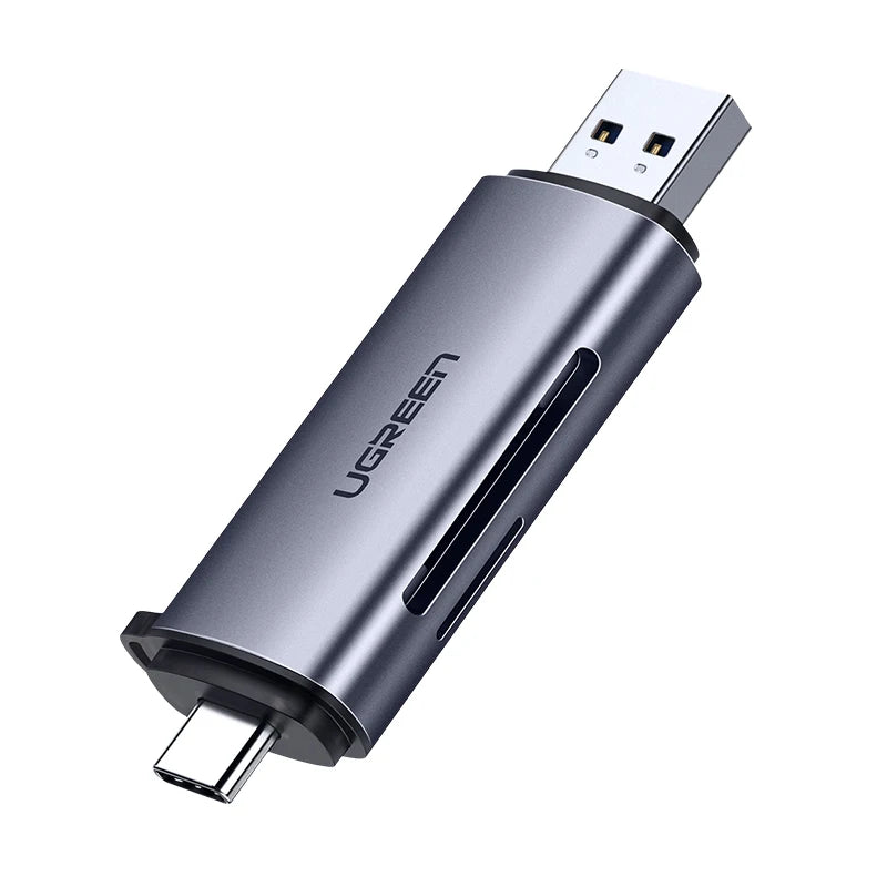 2-in-1 USB 3.0 SD and Micro SD Memory Card Reader Adapter - 20