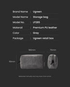 Portable Tech Organizer Case for Digital Accessories and Cables