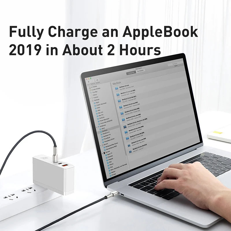 100W USB-C to USB-C Fast Charging and Data Cable - 4