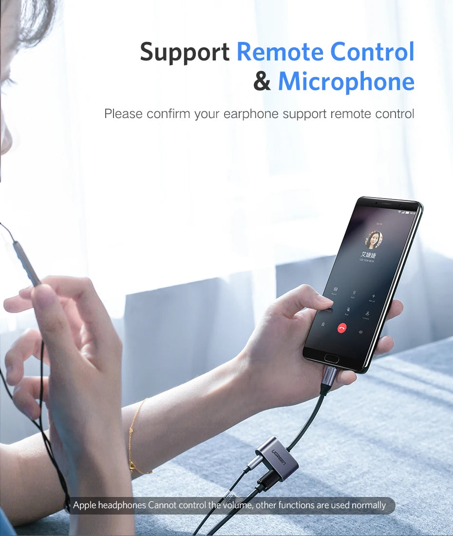USB-C to 3.5mm Headphone and Charging Adapter - 14