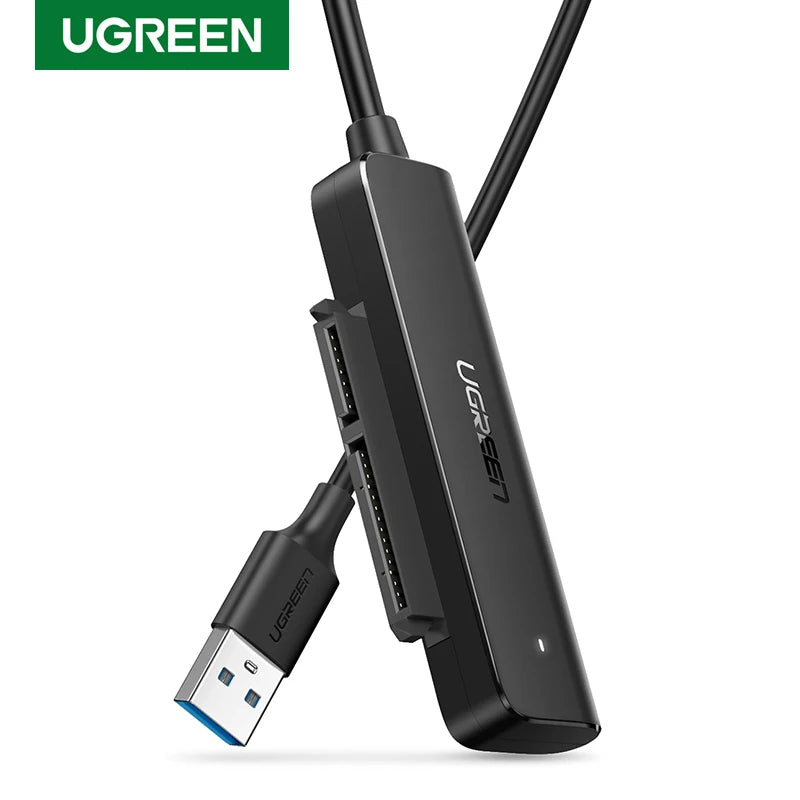 USB 3.0 to SATA Adapter for 2.5-Inch Hard Drives and SSDs - 1