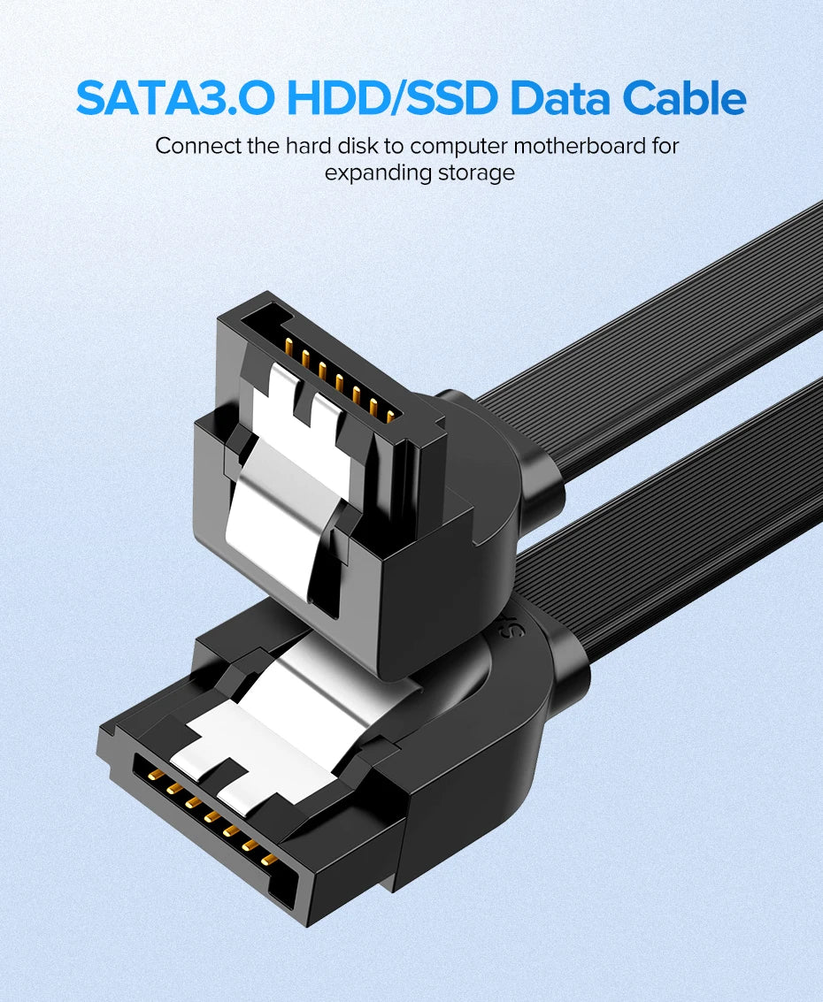 SATA 3.0 Data Cable for HDD and SSD