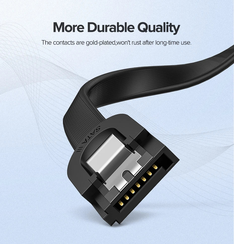 SATA 3.0 Data Cable for HDD and SSD