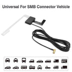 Internal Glass Mount DAB DAB+ Car Radio Antenna with SMB Connector