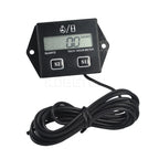 Digital Engine Tachometer and Hour Meter for Gas Engines