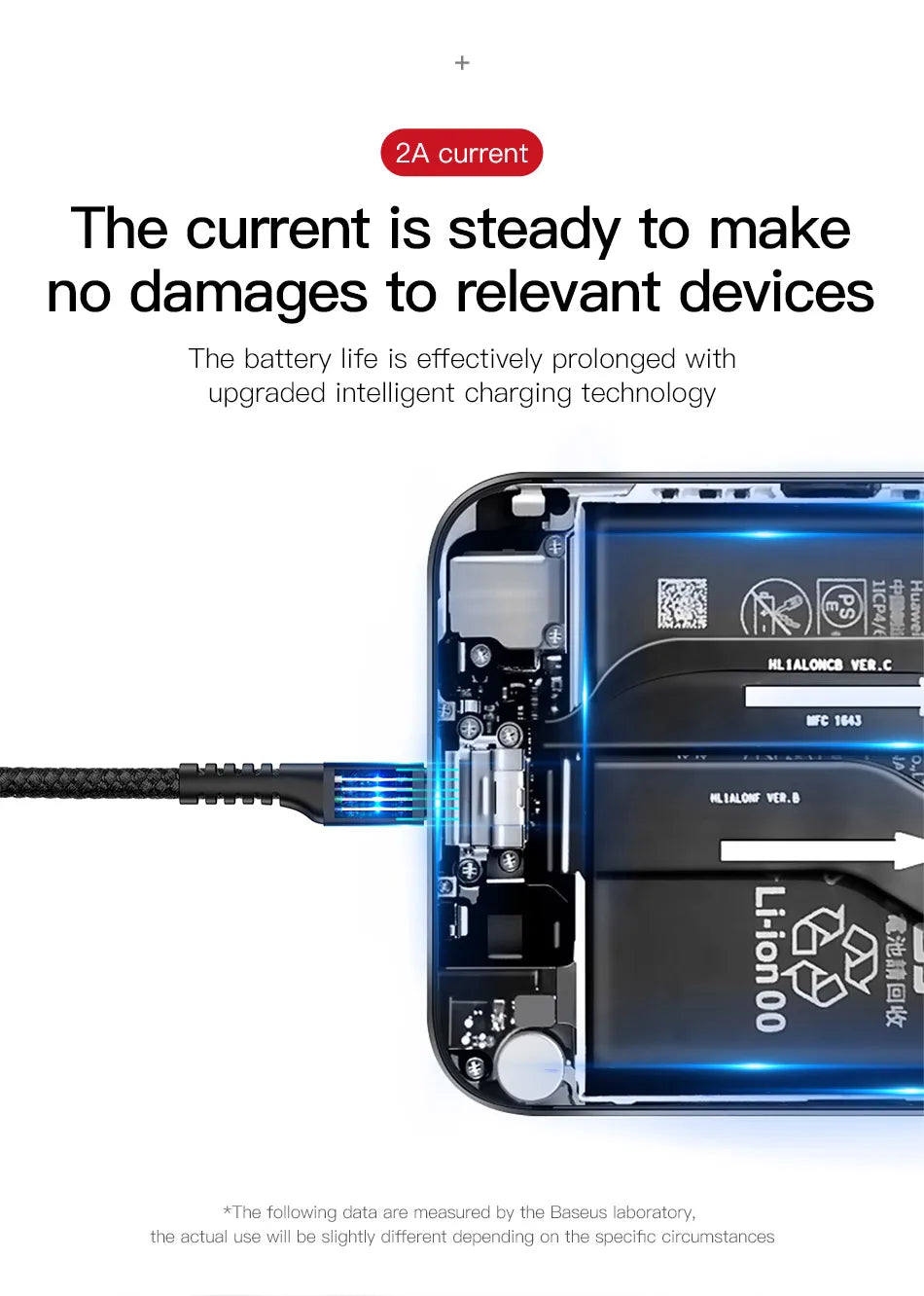 Retractable Spring USB-C Charging and Data Cable