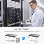 USB to RJ45 Serial Console Cable for Network Routers 1.5m