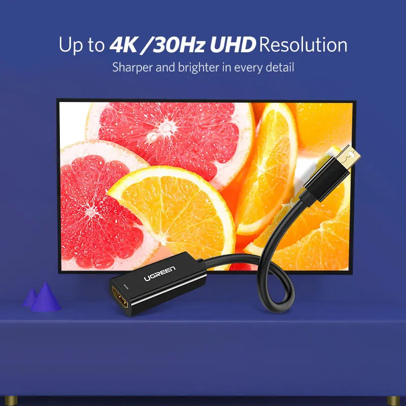 Mini DisplayPort to HDMI 4K Video Adapter - 2