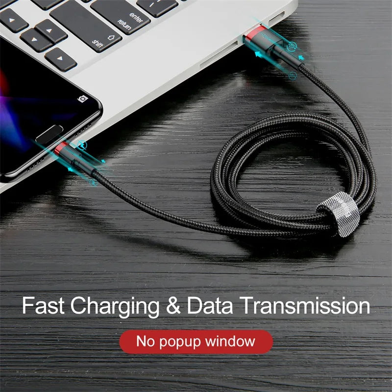 Fast Charging Braided Micro USB Cable for Android Devices