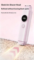 2-in-1 Electric Painless Hair Removal Shaver for Face and Body