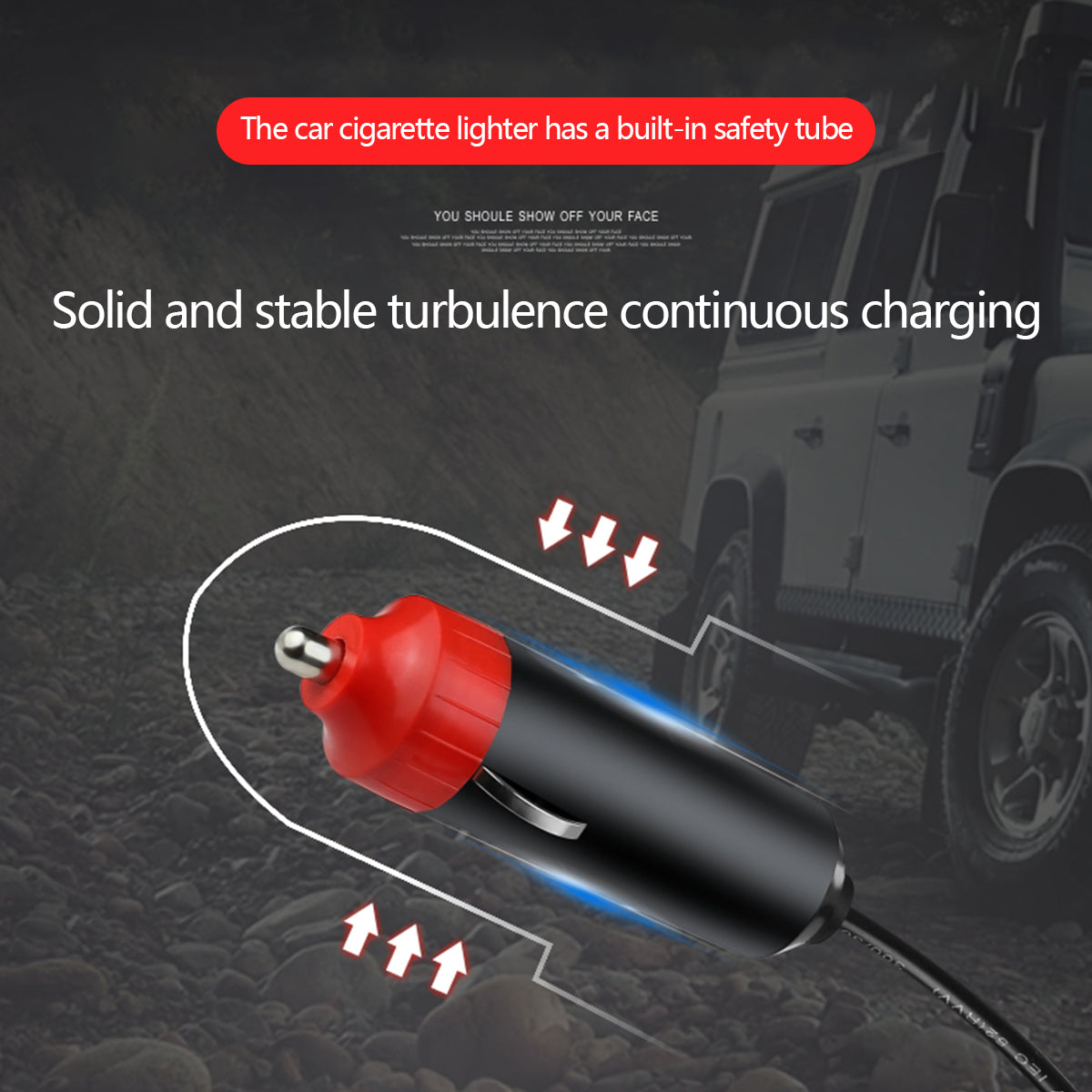 12V 120W and 24V 200W 2-in-1 Car Heater and Cooling Fan Defroster