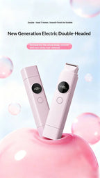 2-in-1 Electric Painless Hair Removal Shaver for Face and Body
